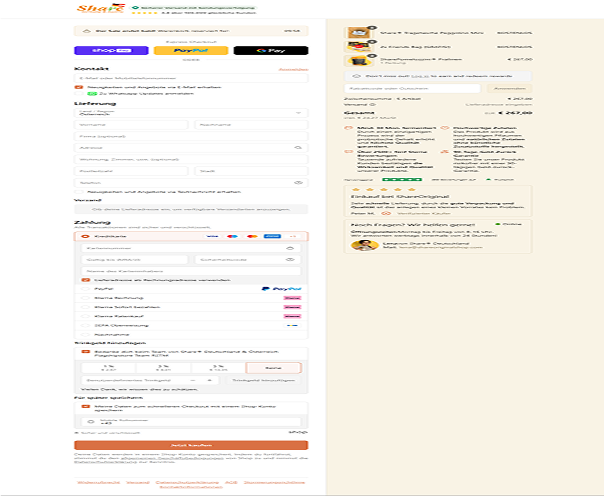Quick & Simple Subscription Checkout