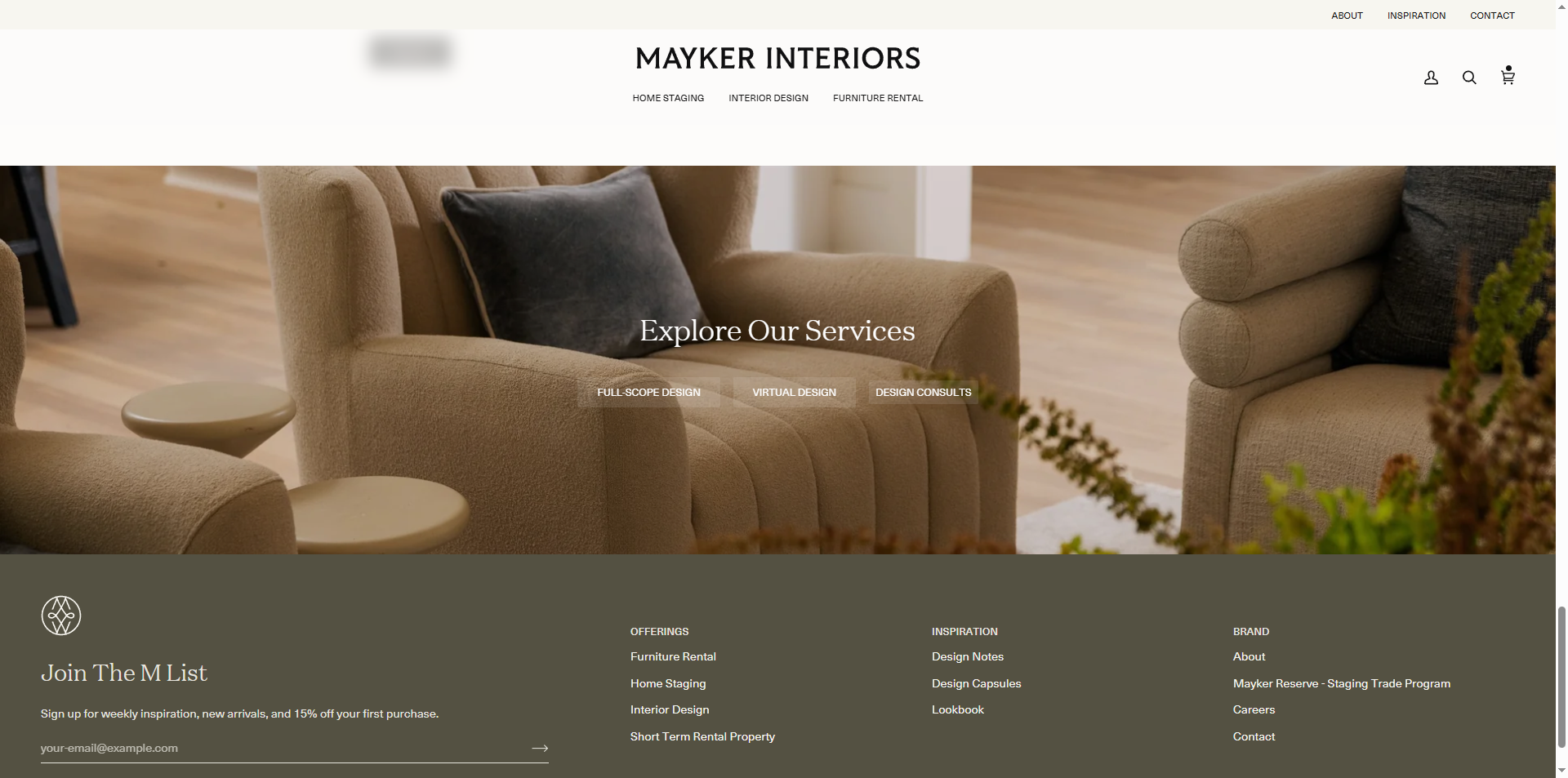 Mayker Interiors Screen