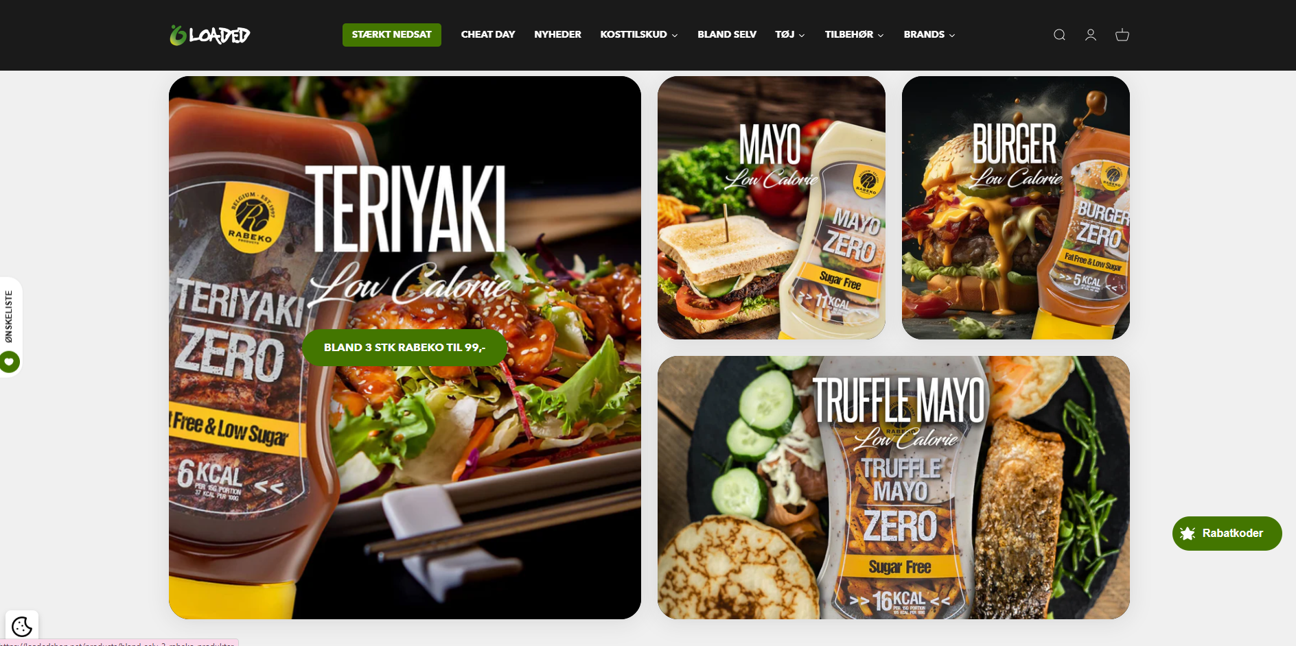 LoadedShop (Denmark) Screen