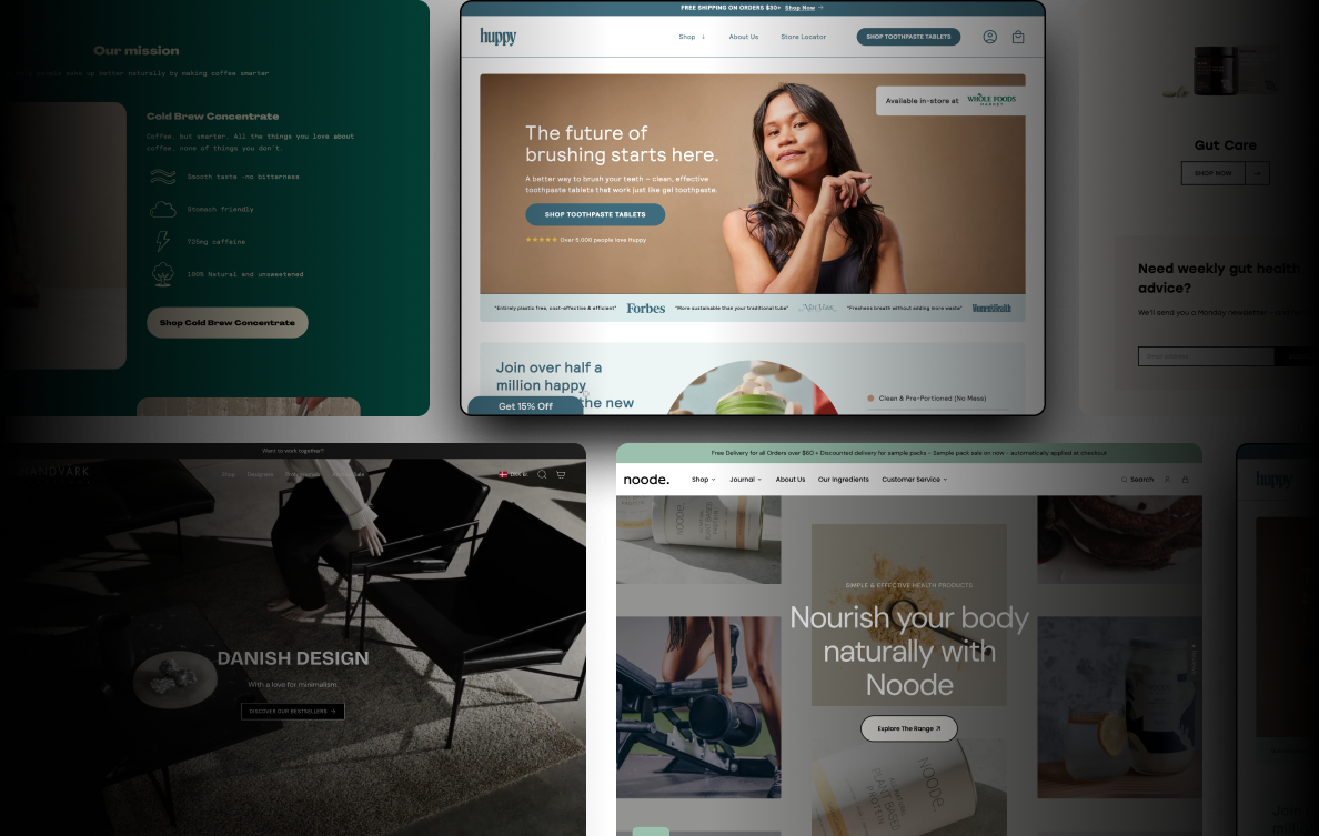 Shopify Store Design
& Development