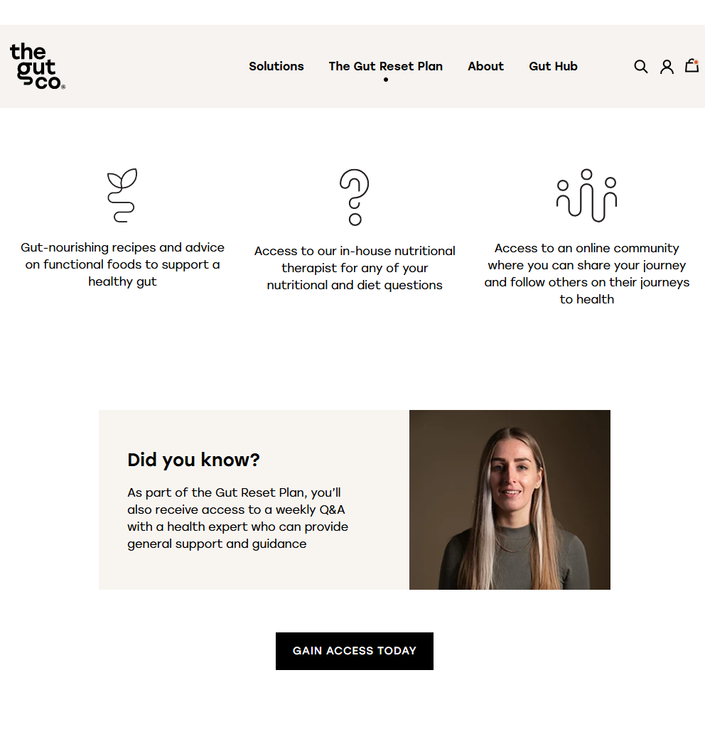 The Gut Co. Screen