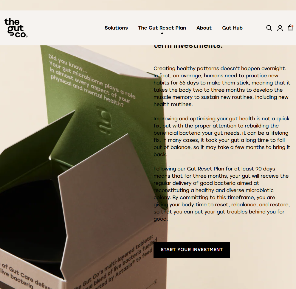 The Gut Co. Screen