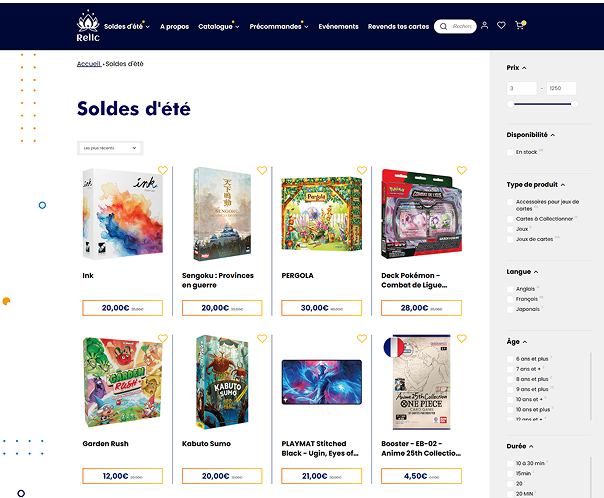 Dynamic and Intuitive Product Catalog