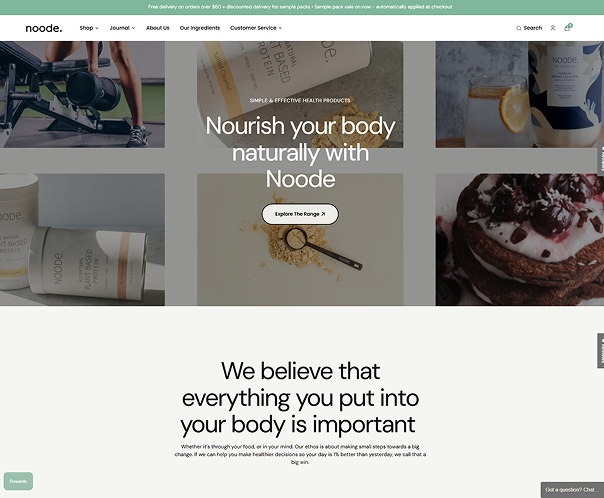 Engaging, Story-Driven Homepage Experience