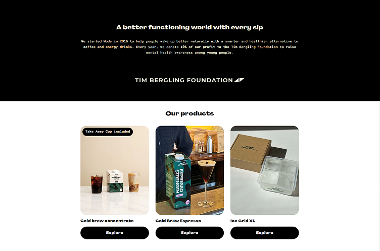 Engaging, Story-Driven Homepage Experience